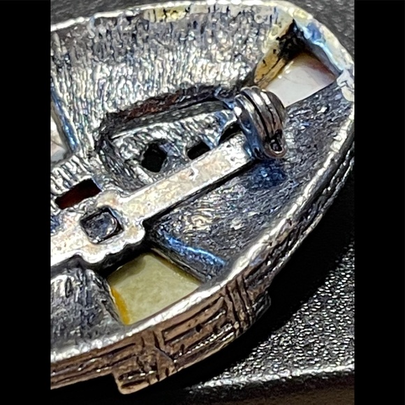 Celtic / Scottish Style Stone Brooch 🌺 Tau Miracle brooch - Picture 8 of 16